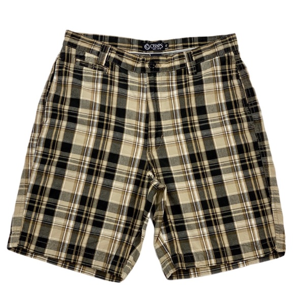 CHAPS Men's Classic-Fit Stretch Plaid Oxford - Picture 5 of 9